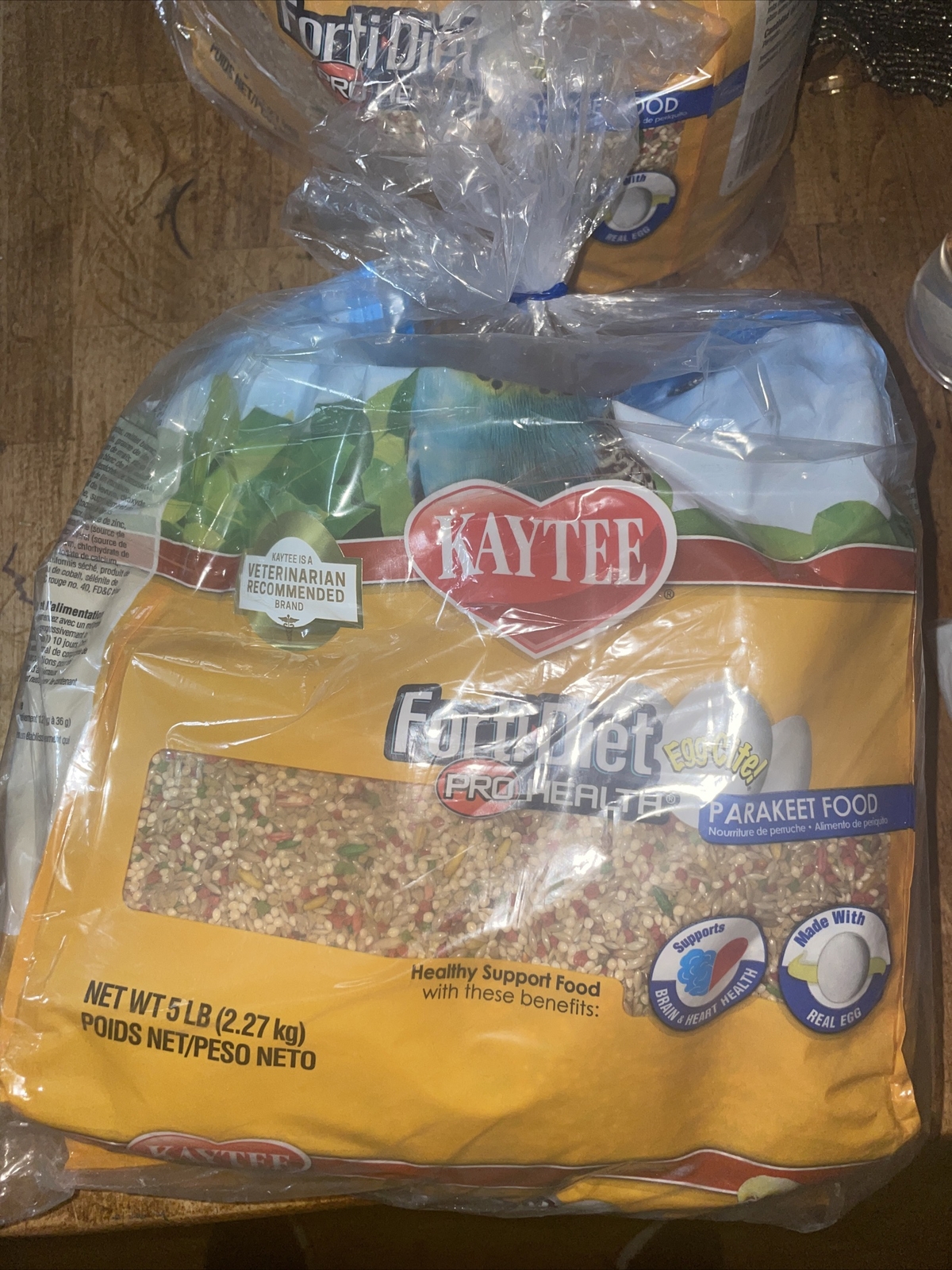 Kaytee Forti Diet Egg-Cite Bird Food for Parakeets, 5-Pound...