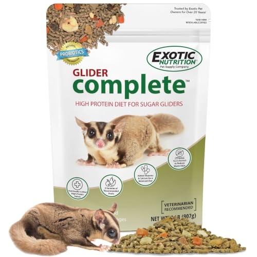 Exotic Nutrition Sugar Glider Food - 2lb Pack