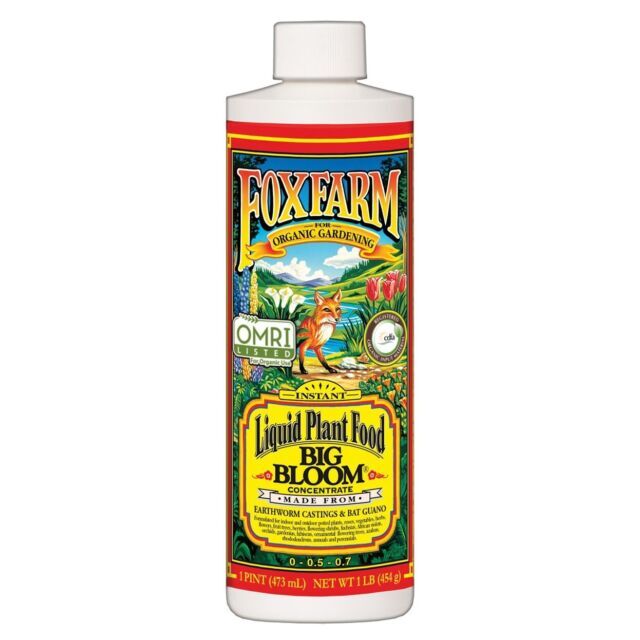 FoxFarm Big Bloom Liquid Concentrate Organic Plant Food - 1...
