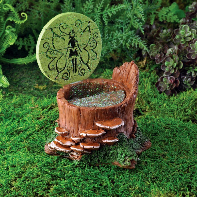 Miniature Fairy Garden Fairy Hatch (GO 17237) - Hinged Door,...