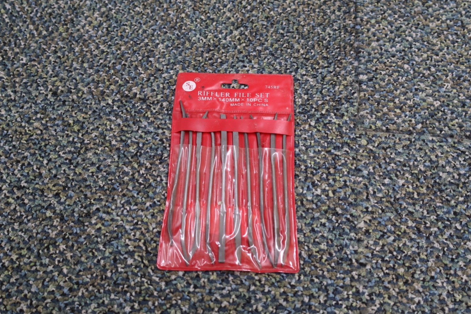 Sona Riffler File Set - 10 Pieces Double-Ended, 3mm x 140mm