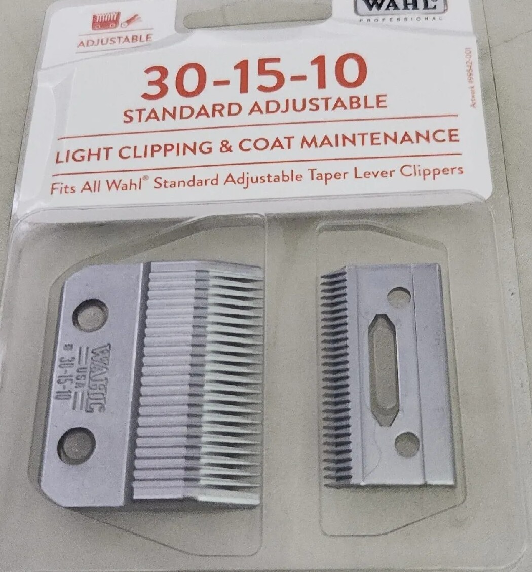 WAHL Adjustable Clipper Blade #30-15-10 Replacement