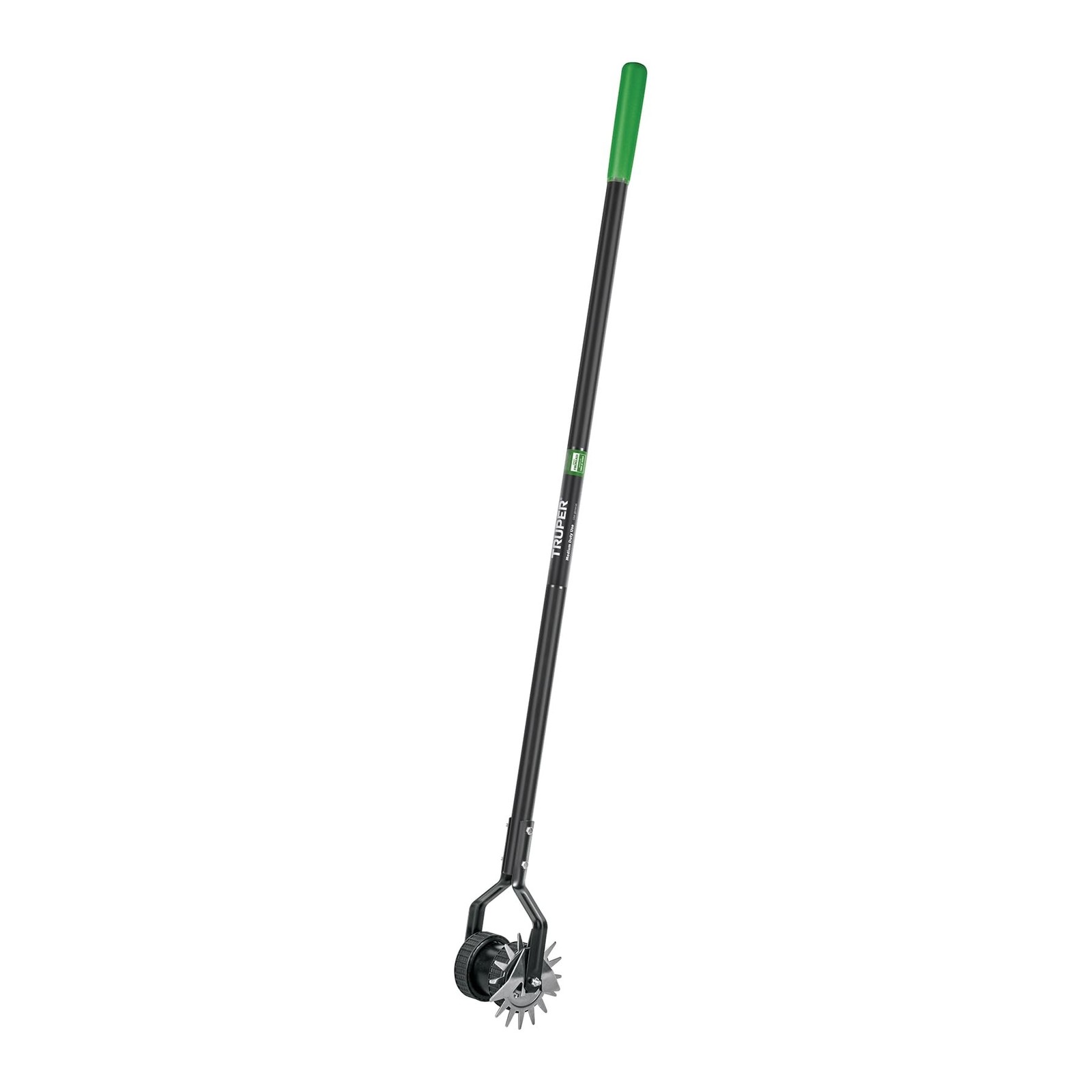 Truper Dual Wheel Rotary Lawn Edger - 48-Inch Fiberglass Han...