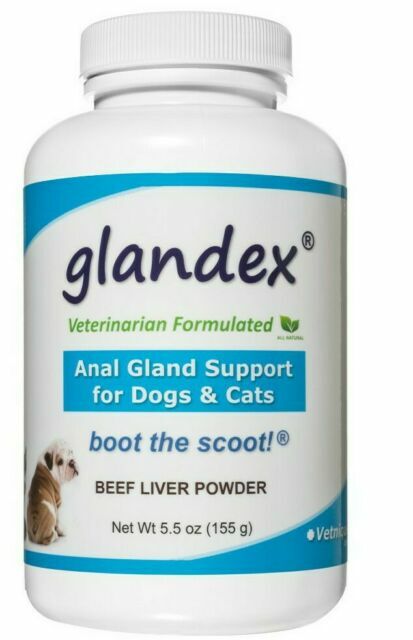Glandex Beef Liver Powder Supplement for Dogs & Cats - 5.5 o...