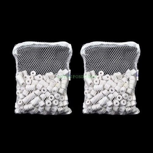 Bio Ceramic Rings for Aquarium Fish Canister Filter (2 Pack)