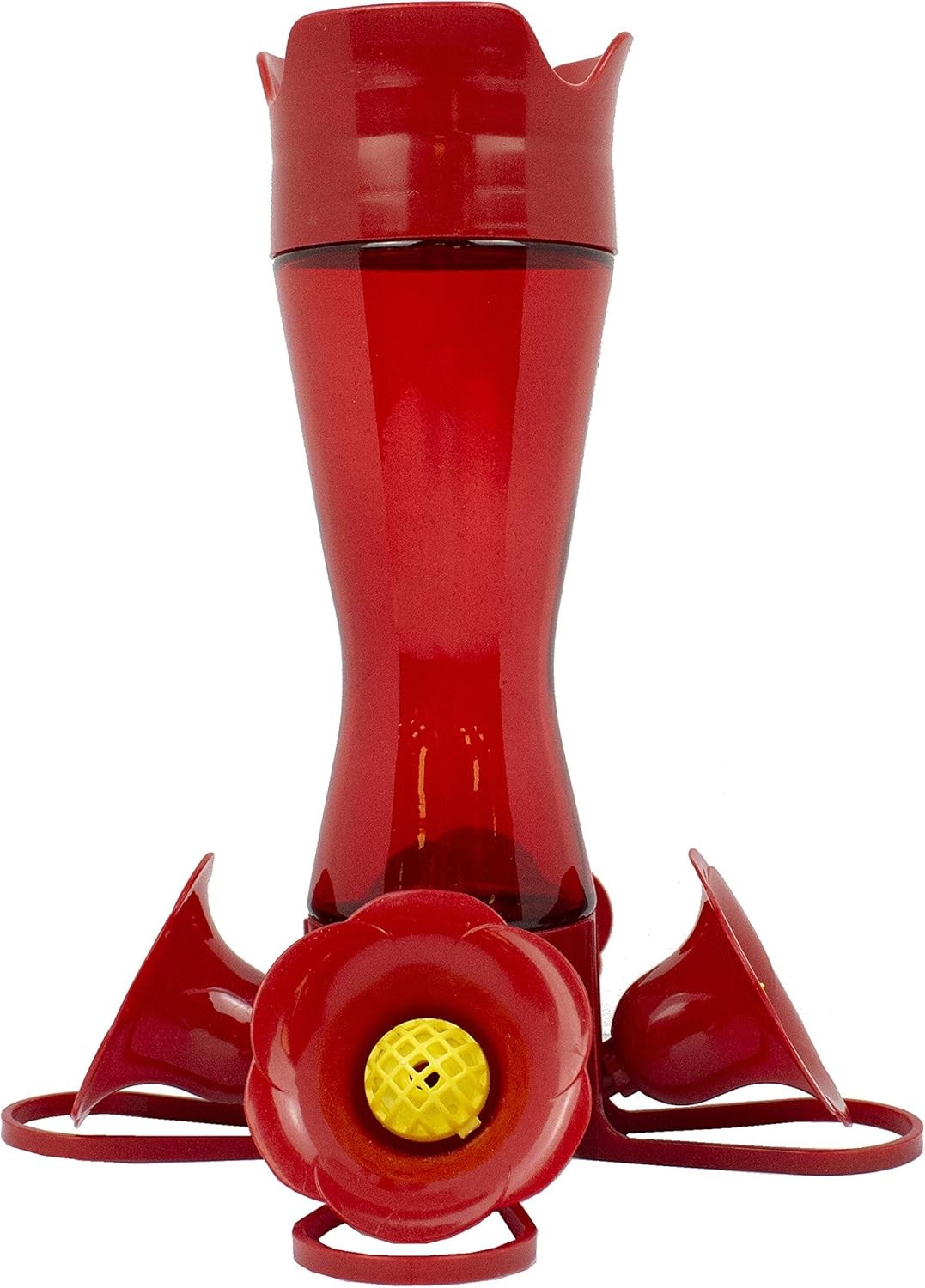 Perky-Pet 403CP Pinch Waist Hummingbird Feeder, 8 oz, Red