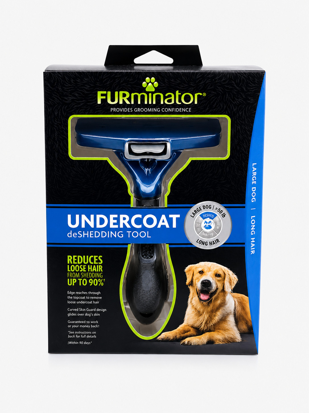 Furminator DeShedding Tool for Large Dogs