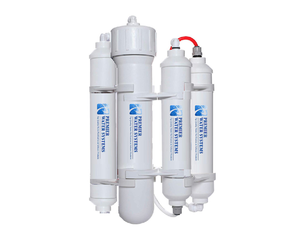 Portable RO Mini Filter System 4 Stage 100 GPD USA Made