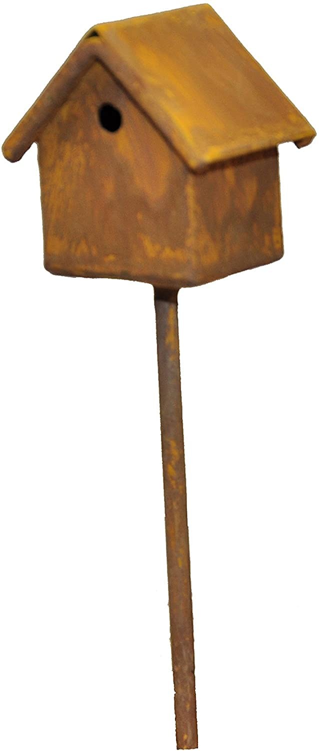 MiniGarden Bird House - Brown - Fairy Garden Decor