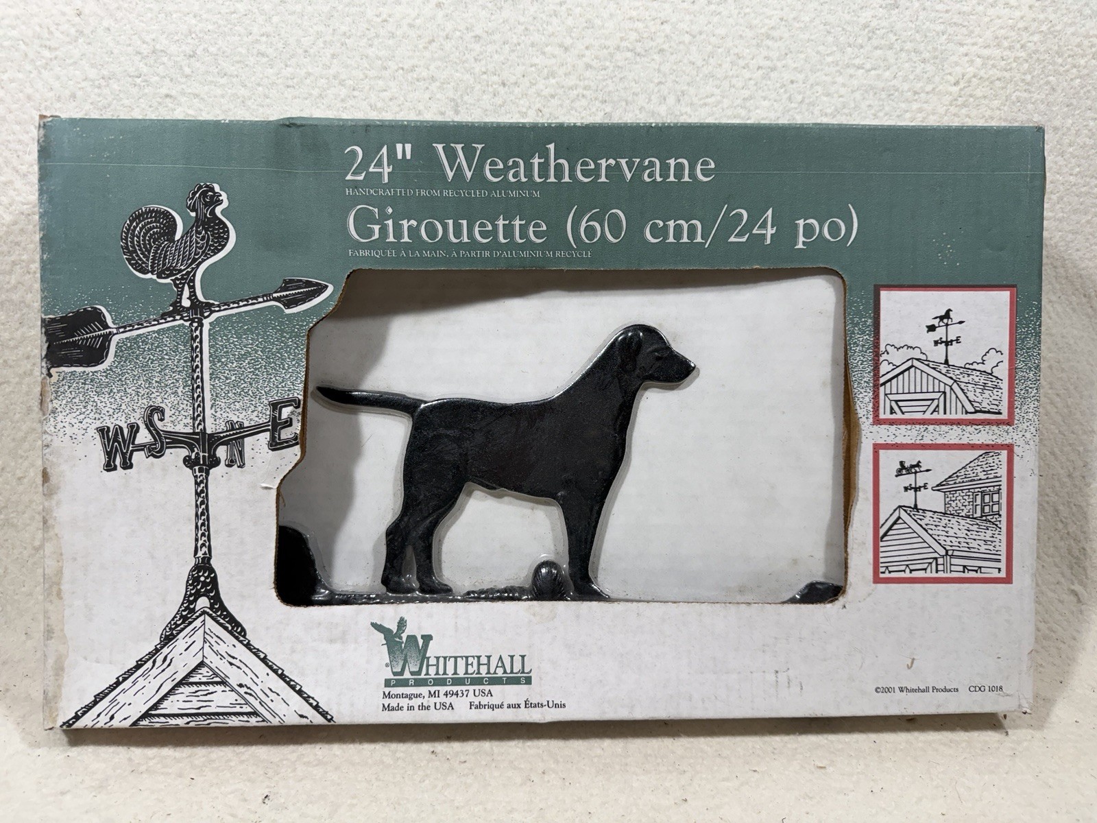 Whitehall Products Labrador Retriever Weathervane Aluminum U...