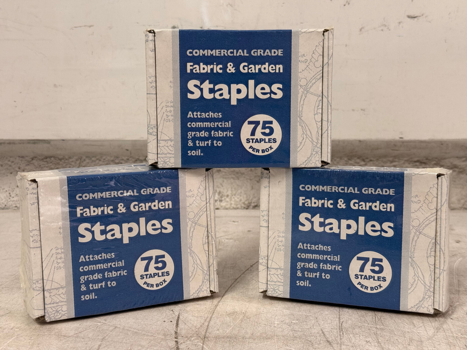 Easy Gardener Commercial Grade Fabric & Garden Staples Boxes...