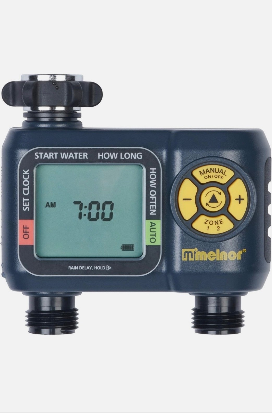 Melnor AquaTimer Two-Zone Digital Water Timer - 63100