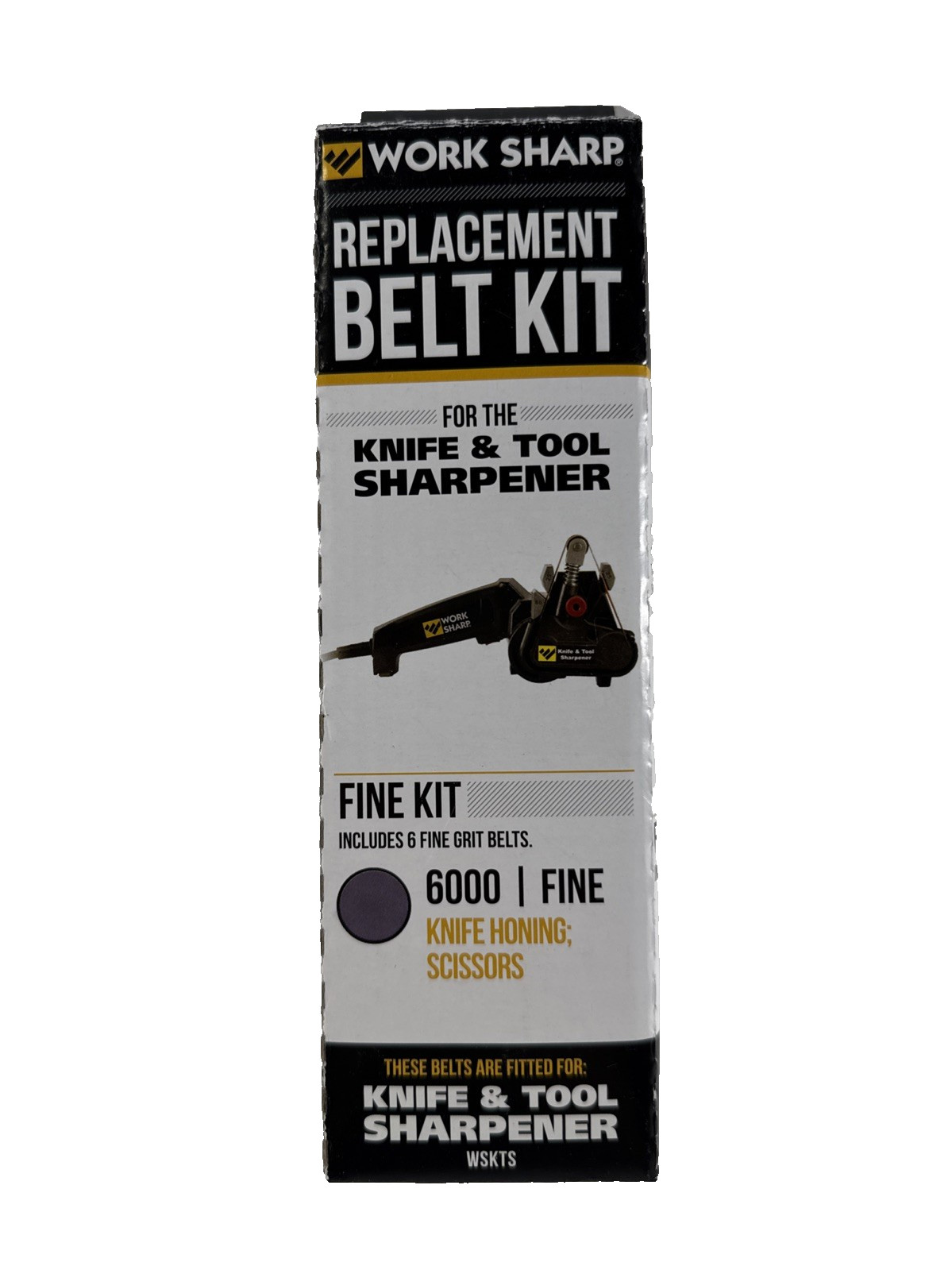Work Sharp Sharpeners 6000 Fine Replacement 6Pc Belt Set
