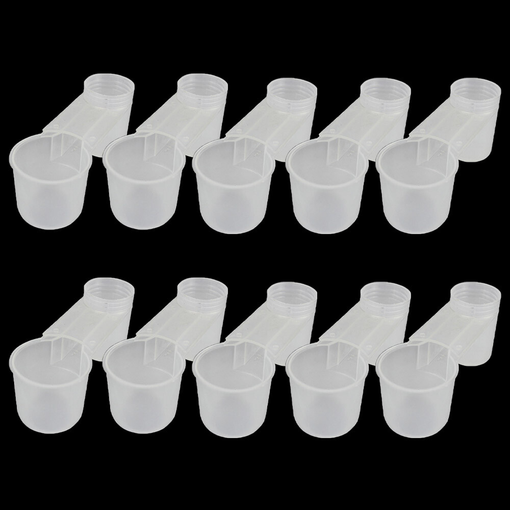 Pet Bird Feeder Drinker Cup Water Bottle for Chicken Poultry...