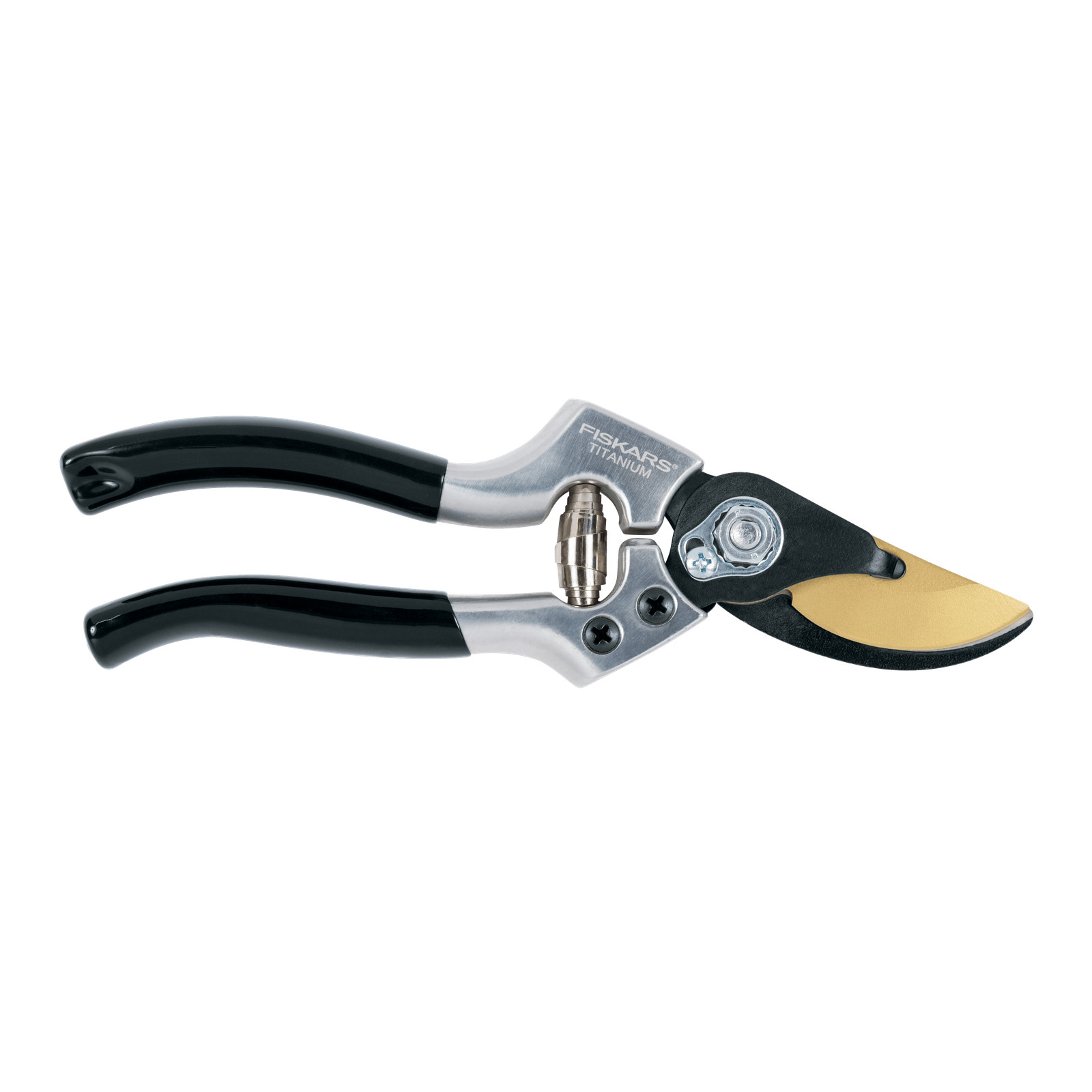 Fiskars Titanium Coated Steel Hand Pruner - 1 Inch Blade