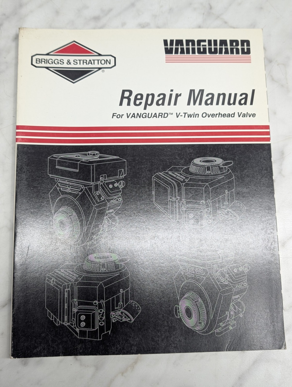 Briggs & Stratton Vanguard V-Twin Repair Manual Service Guid...
