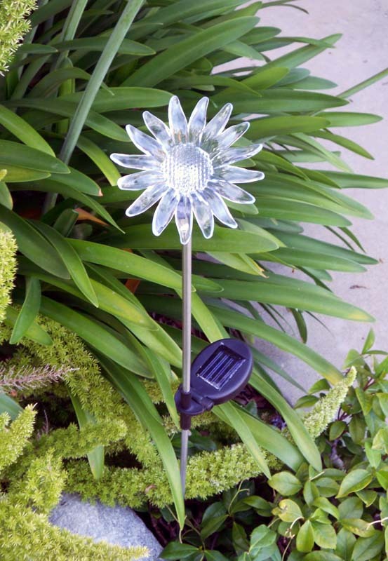 Solar Changing Pathway Lawn Patio Stake Light