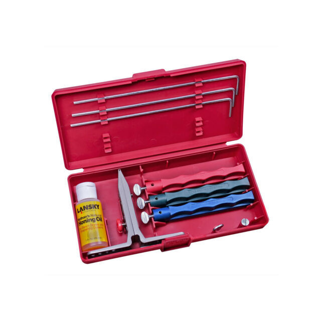 Lansky 3-Stone Standard Diamond Precision Knife Sharpening K...