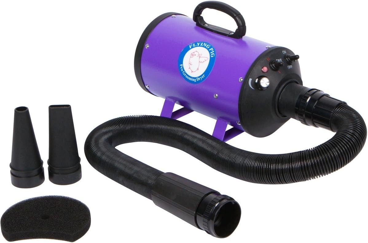 Flying Pig High Velocity Dog Dryer with Heater