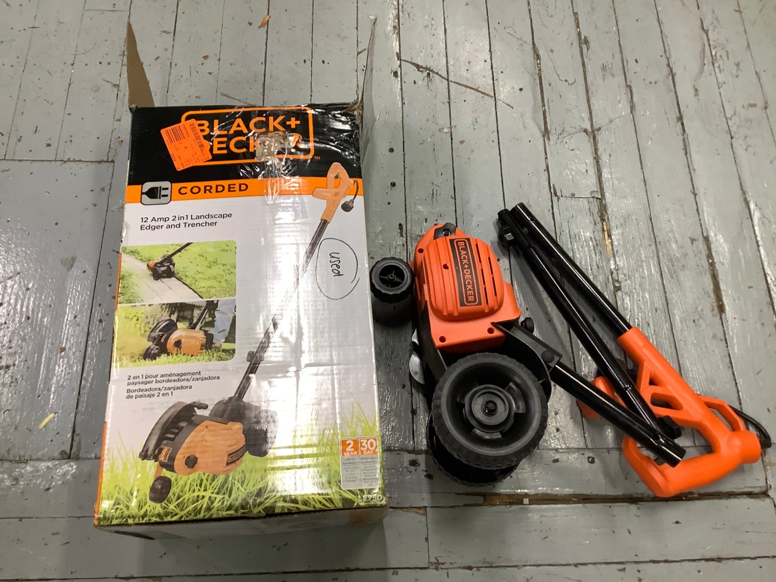 BLACK+DECKER LE750 Electric Landscape Grass Edger Trimmer
