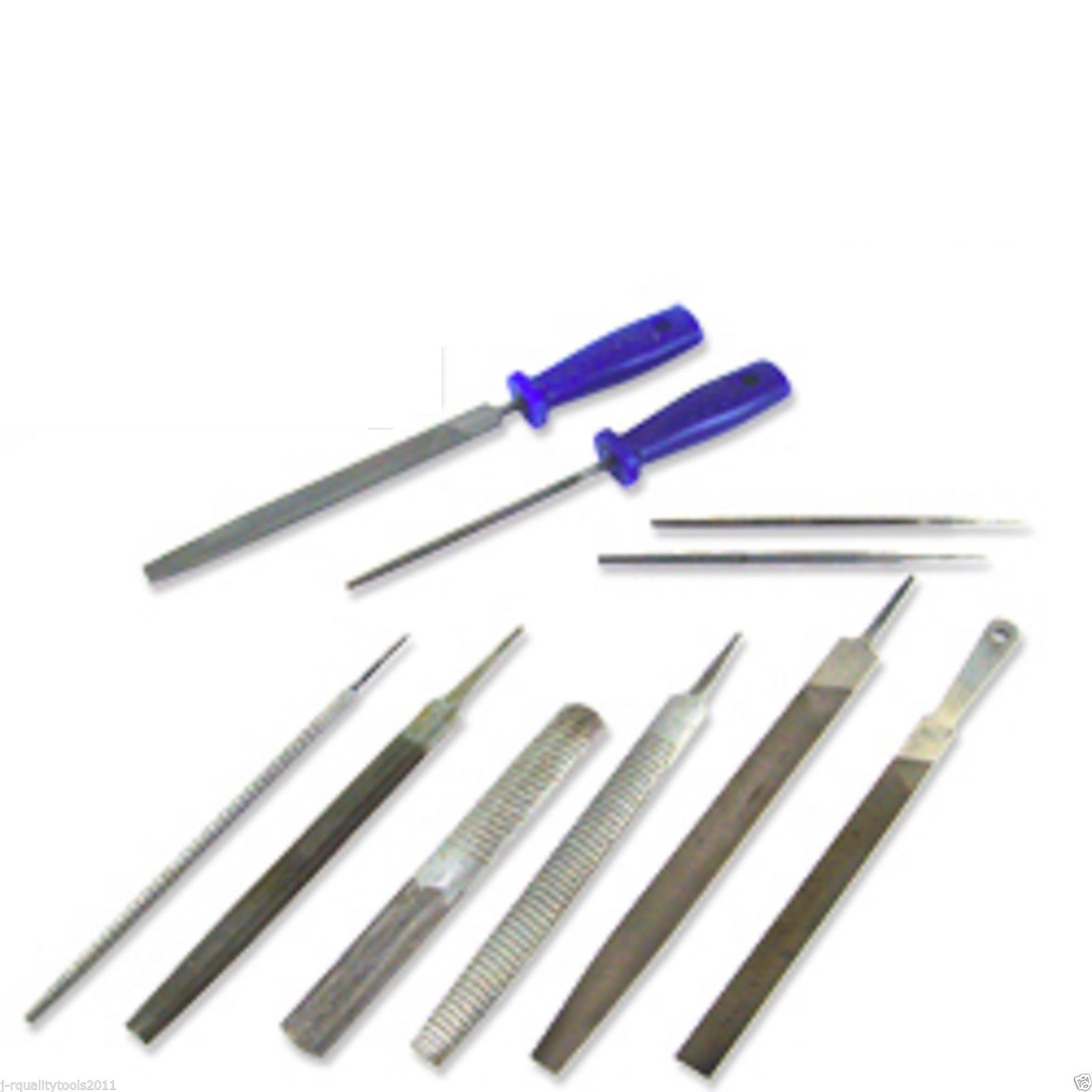 Steel File And Rasp Tool Set For Metal And Wood, 12 Piece