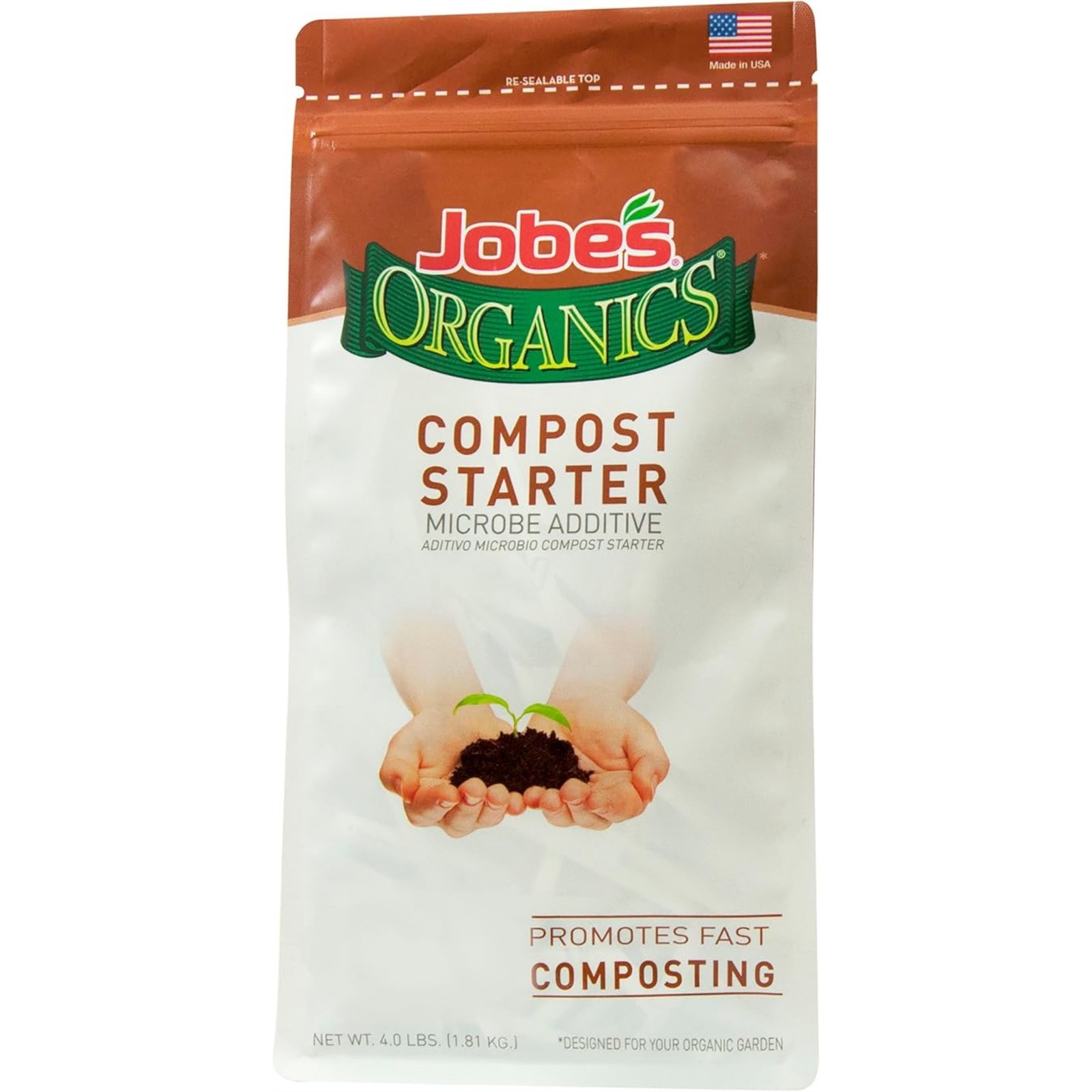 Jobe's Compost Starter Microbe Additive - 4lb Bag