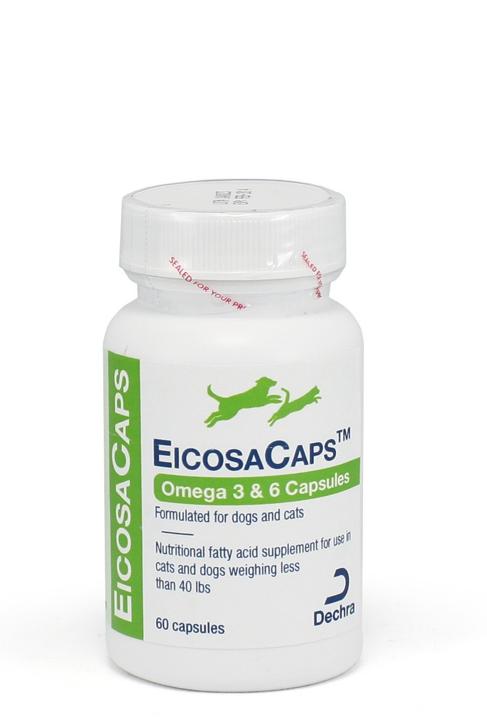 EicosaCaps Omega 3 Capsules for Small Dogs (Under 40 lbs) -...