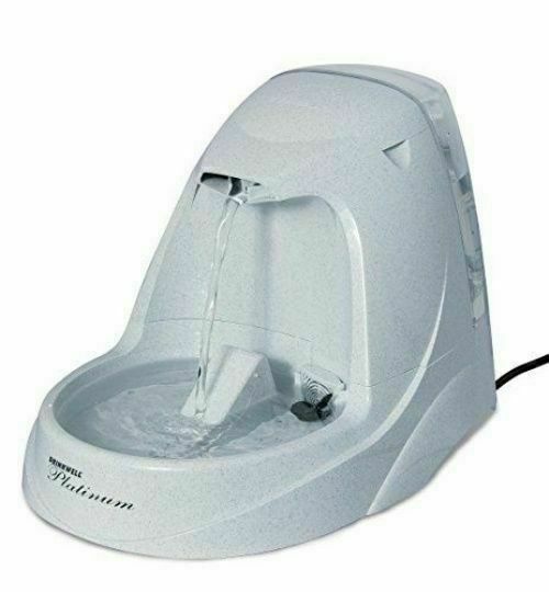 PetSafe Drinkwell Platinum Pet Water Fountain 168oz, Grey