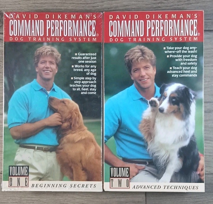 Command Performance Dog Training VHS Volumes