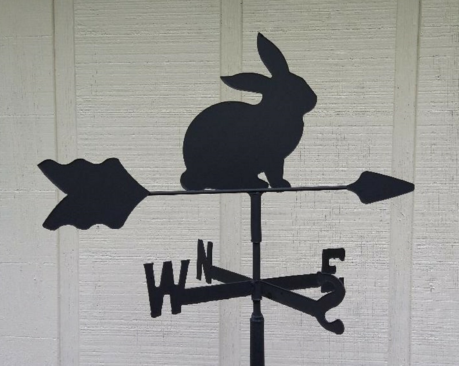 Weathervane Roof Mount - Black Wrought Iron Look - USA Made