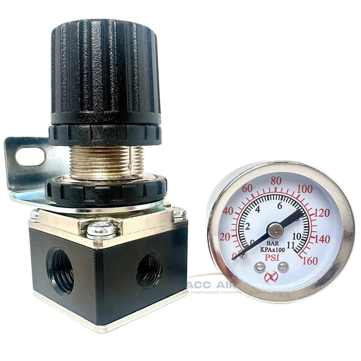 Mini Pressure Regulator With Gauge for Compressed Air