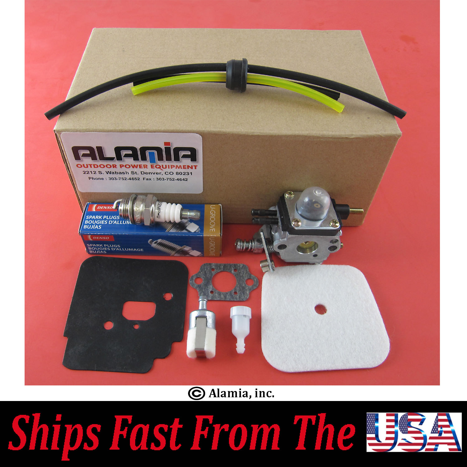 Mantis Tiller Tune-Up Kit - Carburetor Fit All New Models