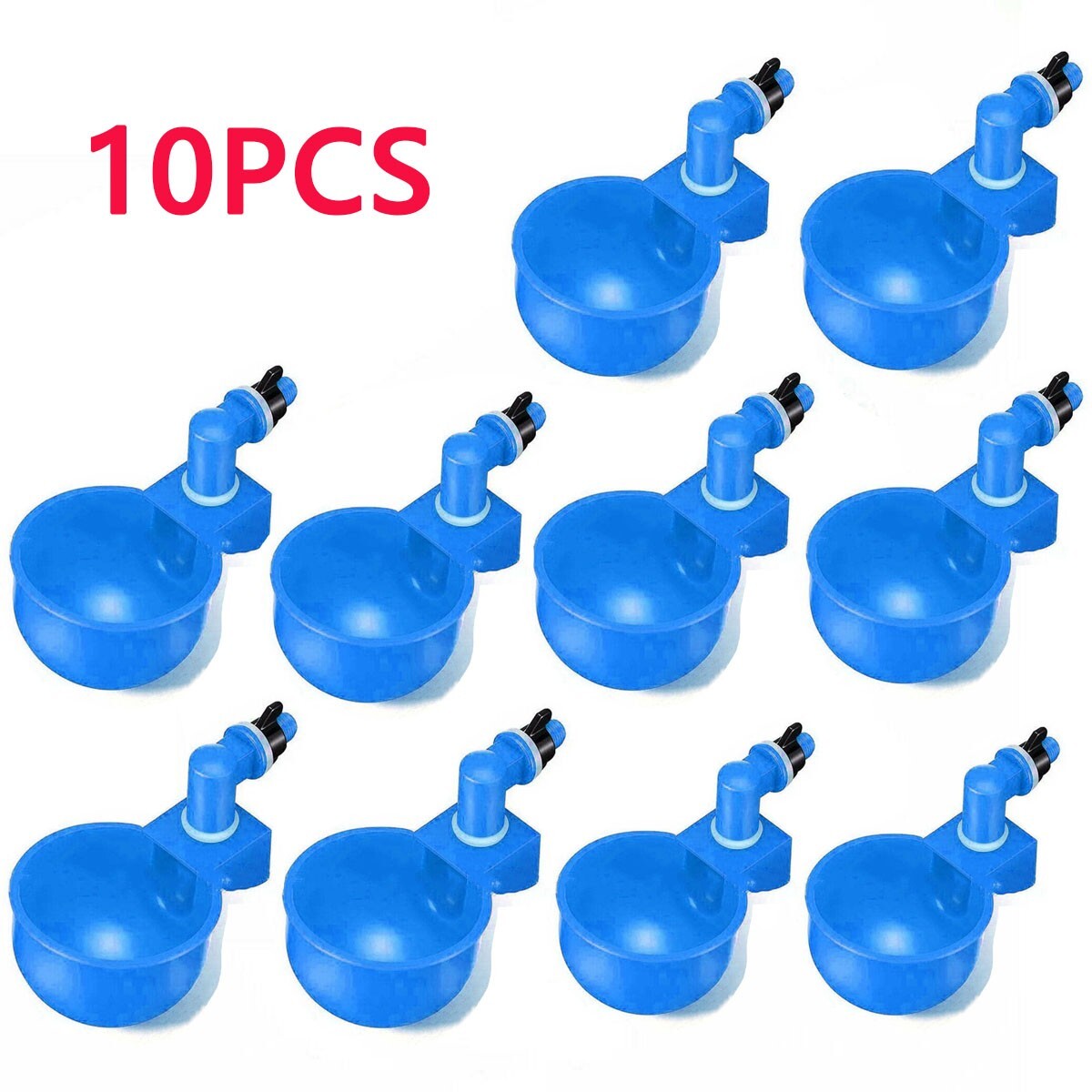 Poultry Water Drinking Cups Chicken Hen Quail Automatic Drin...