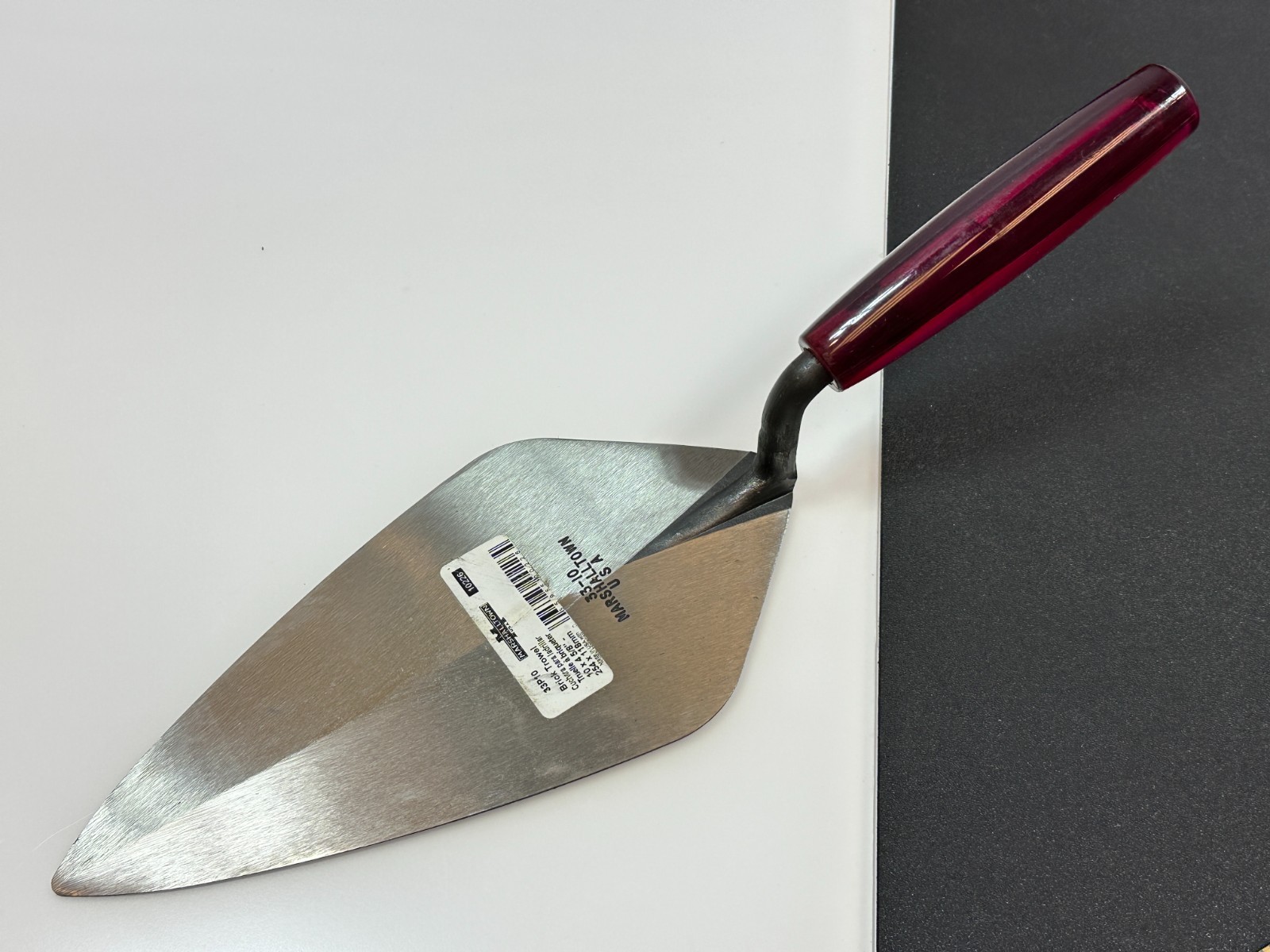 Marshalltown USA 10" London Brick Trowel Plastic Handle M331...