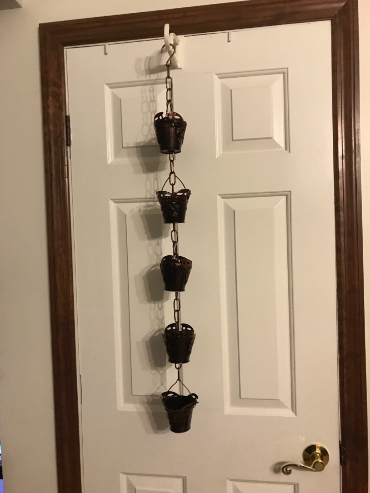 Decorative Iron Rain Chains for Patio Home Decor Butterfly D...