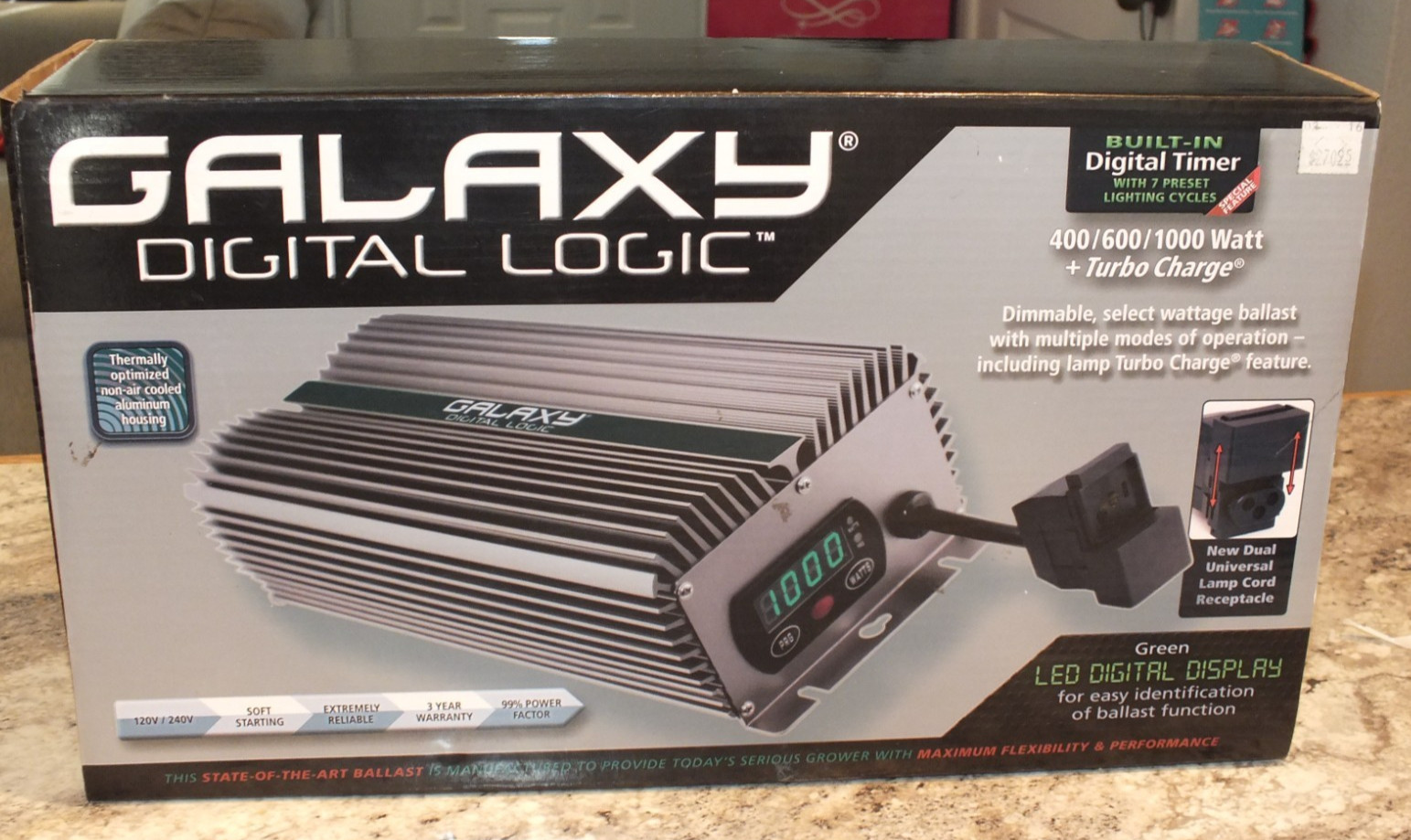 Galaxy Digital Logic Grow Light Ballast - 400W to 1000W Supp...