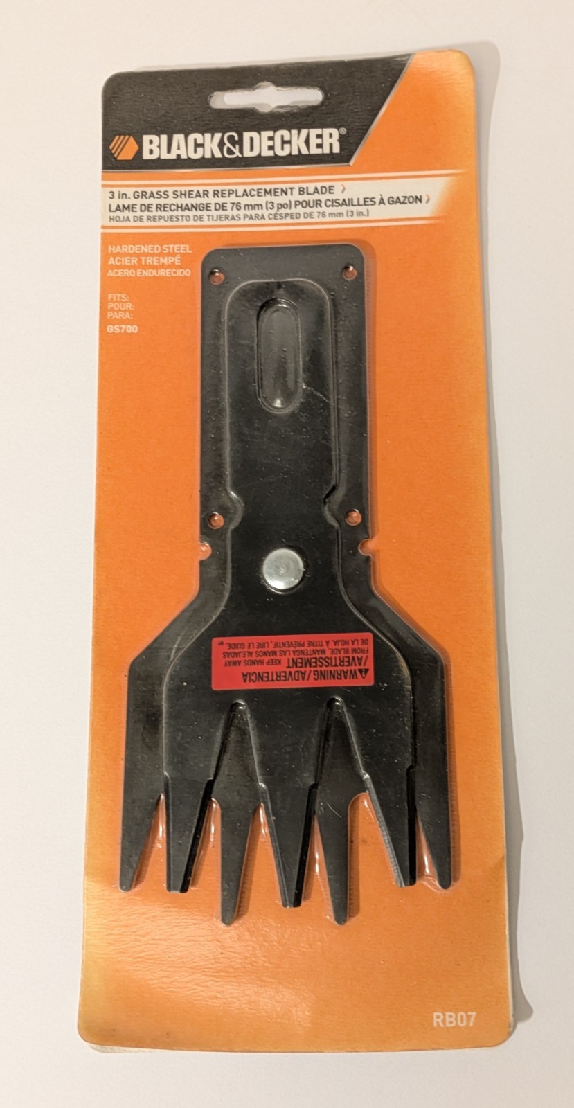 Black & Decker Grass Shear Blade RB07 for GS700 - OEM Replac...