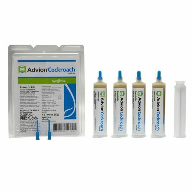 Advion Cockroach Gel Bait Kit - 4 Tube Set (30g Each)