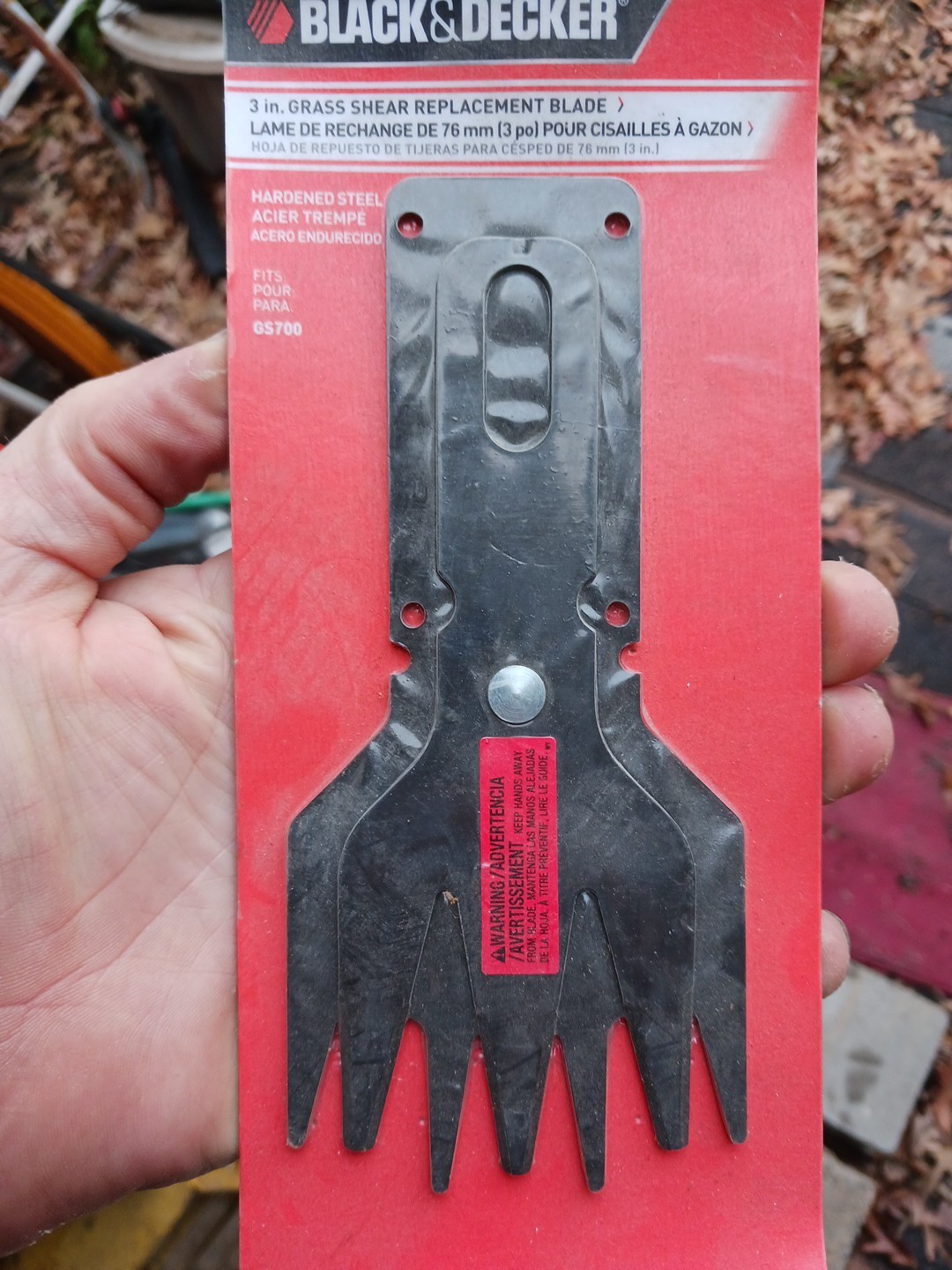 Black & Decker Grass Shear Blade RB07 - Model GS700 Replacem...