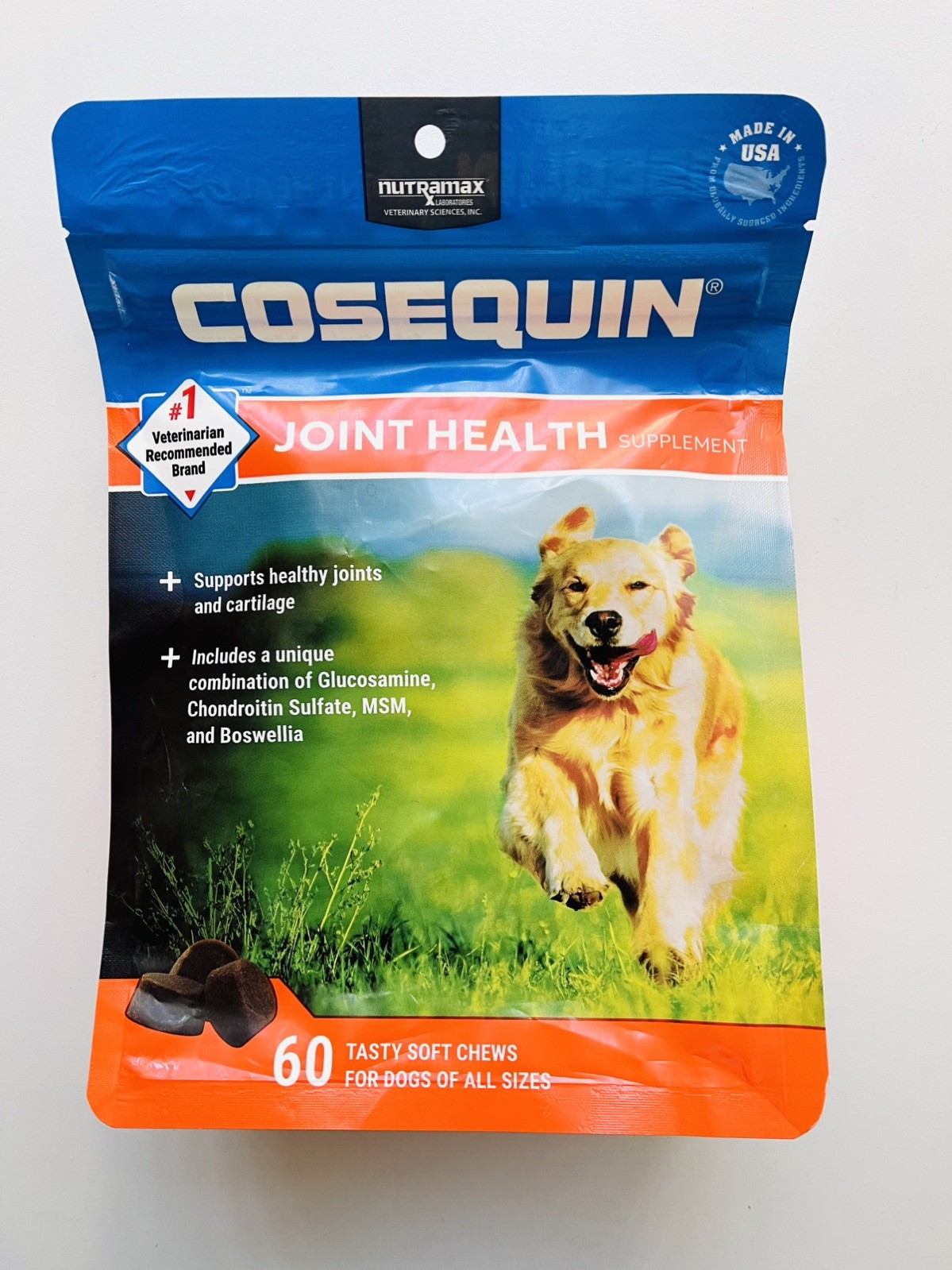 Nutramax Cosequin Soft Chews for Dogs - Joint Health Supplem...