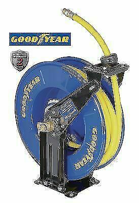 Goodyear Industrial Retractable Air Hose Reel 1/2" x 50' 300...
