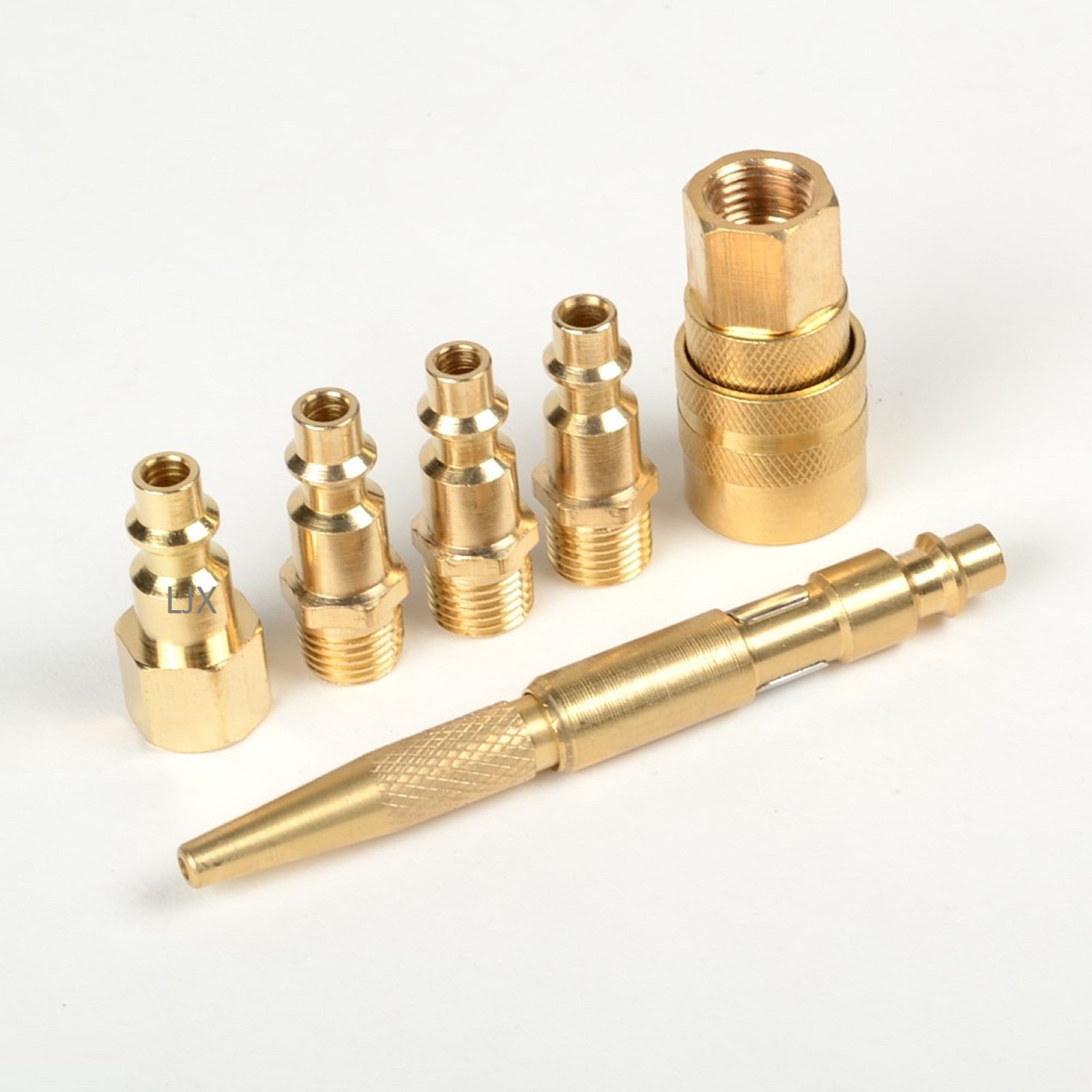 Brass Air Coupler Set with Blow Gun and Fittings for Compres...