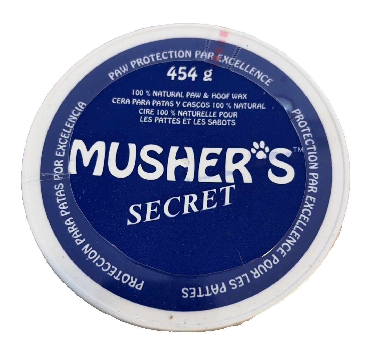 Musher's Secret Dog Paw Balm - All Natural Vitamin E Wax Bal...