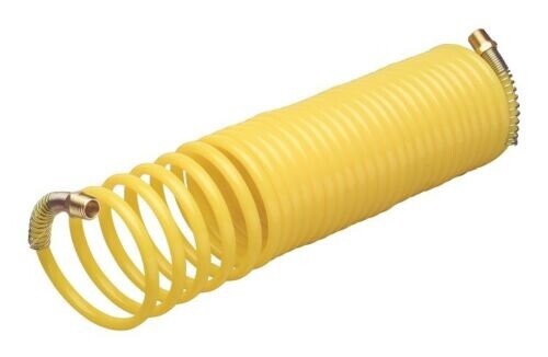 Retractable Air Hose 25' x 1/4" Recoil Coil Compressor Tool