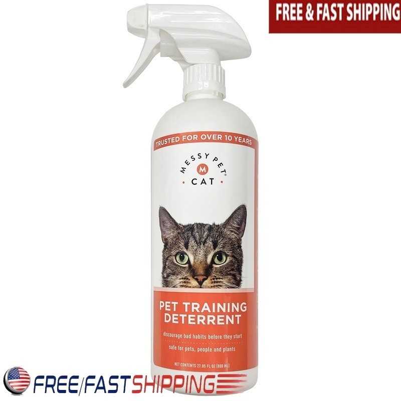 Pet Feliway Alternative Cat Behavior Deterrent Spray, Multi-...