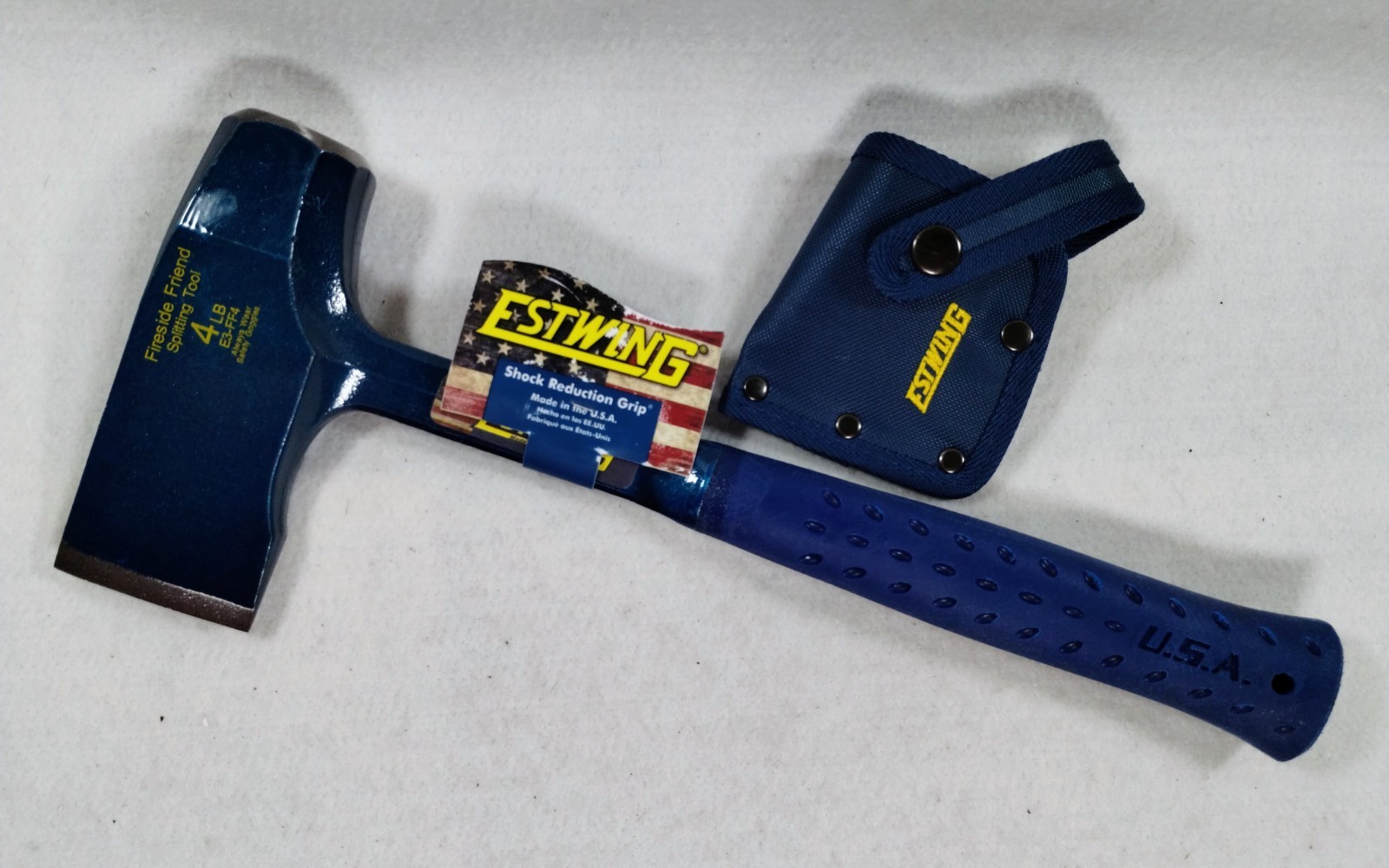 Estwing Fireside Friend Splitting Tool - 14" Grip Enhances S...