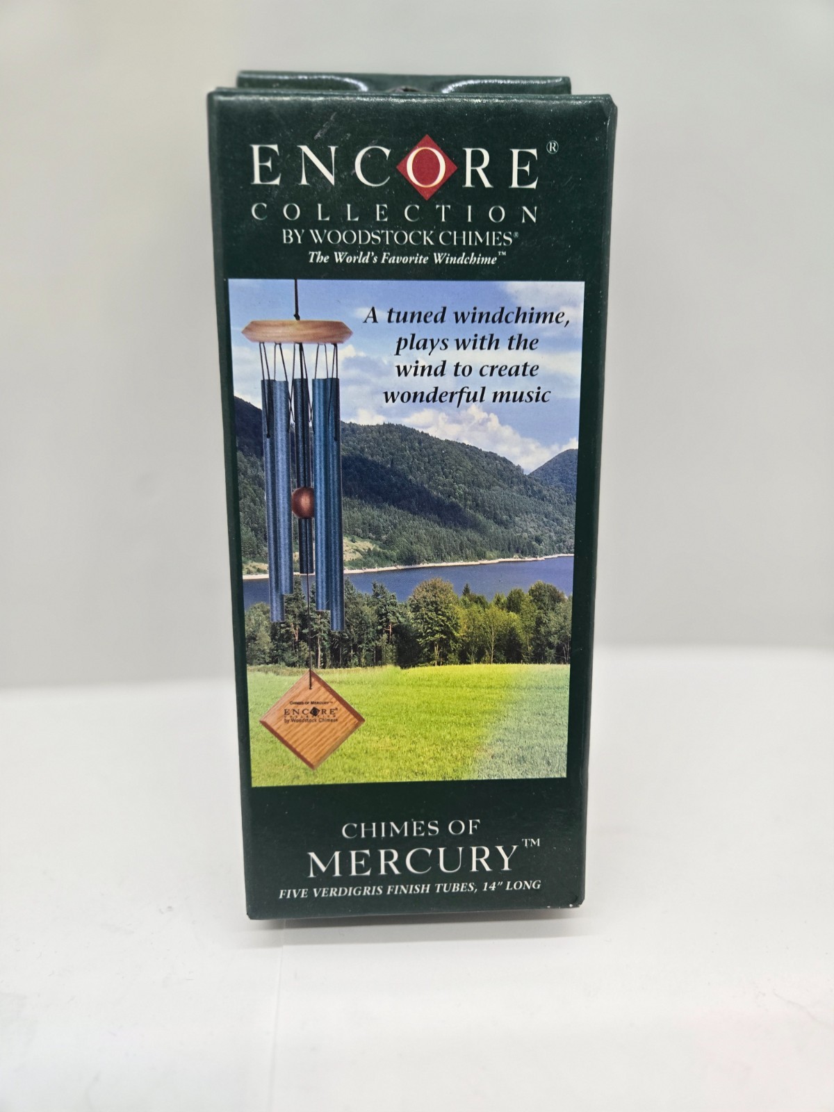 Mercury Encore Collection Five Silver Finish Tubes, 14" Long