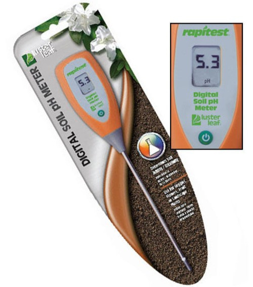 Luster Leaf Soil pH Sensor Meter Digital Garden Tester