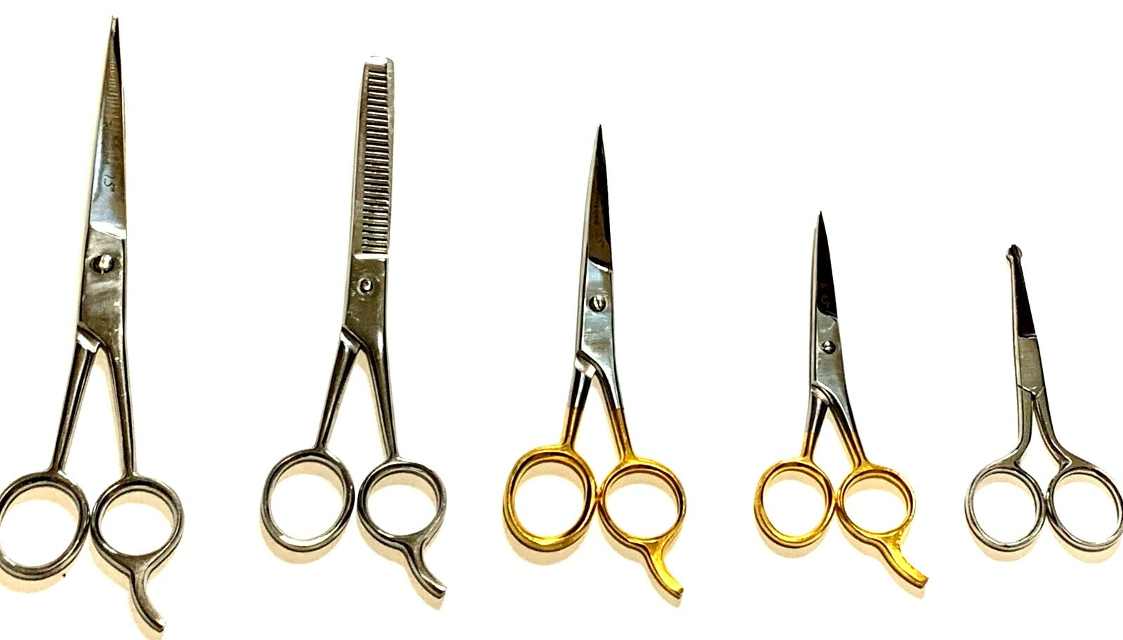 Dog Professional Grooming Hair Thinning Scissors Variety Set...