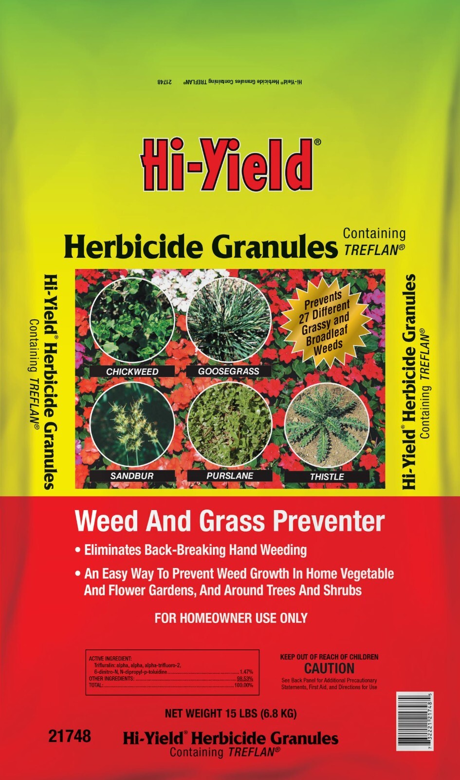 Herbicide Granules Treflan Weed & Grass Preventer for Vegeta...